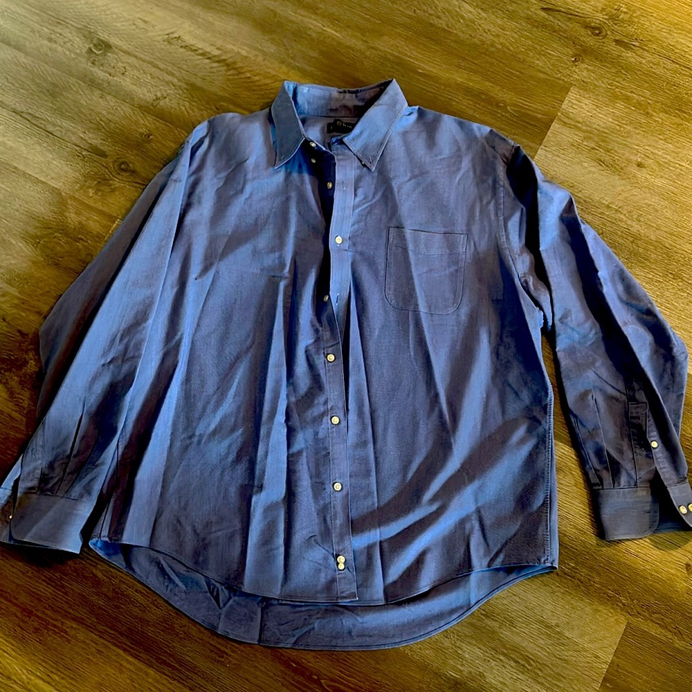 Lands end button up